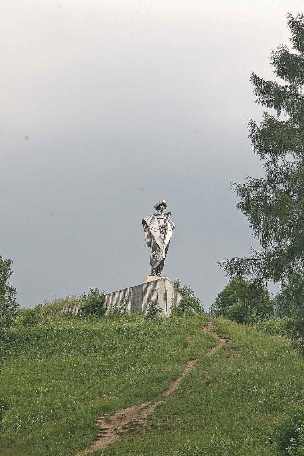socha Jánošíka nad Terchovou, cieľ výletu